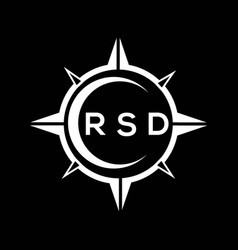 Rsd Abstract Technology Circle Setting Logo