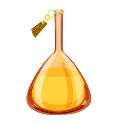 Alchemy Elixir Icon Cartoon Witch Bottle