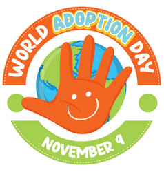 World Adoption Day Logo Design