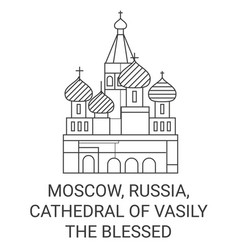 Russia Moscow Cathedral Of Vasily The Blessed