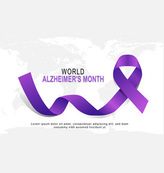 World Alzheimers Month Background