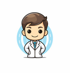 Doctor Cartoon Character Design Eps 10 Medical