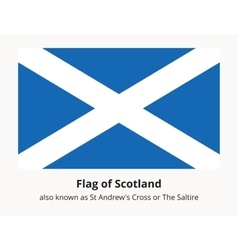 Flag Of Scotland Also Known As St Andrews Cross