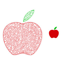 Network Mesh Apple Icon