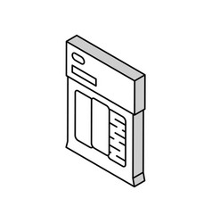 Sausage Casings Isometric Icon