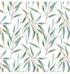 Watercolor Australian Floral Pattern