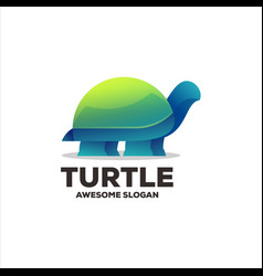 Turtle Gradient Logo Design