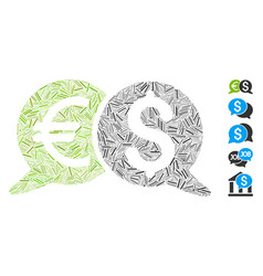 Line Collage International Payments Icon