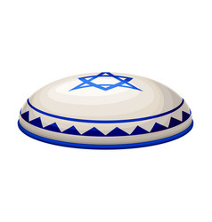 Jewish Kippah As Religious Headdress Hebrew