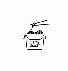 Chinese Food Take Away Icon