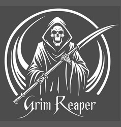 Grim Reaper With A Scythe