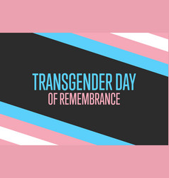 Transgender Day Remembrance November 20