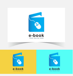 E-book Logo Design Template