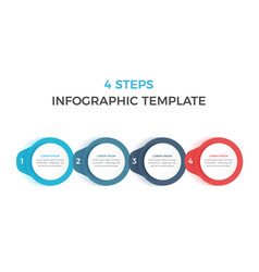 Infographic Template With 4 Steps