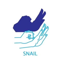 Shadow Hand Puppet Snail