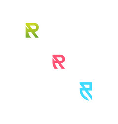 Alphabet Letters Initials Logo Rr R R And P