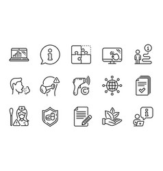 Science Icons Set Included Icon As Handout