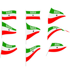 Set With Somaliland Flag