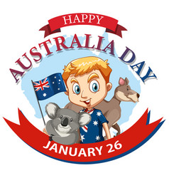 Happy Australia Day Banner