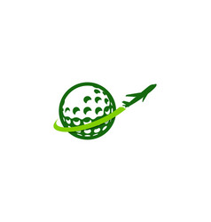 Travel Golf Logo Icon Design