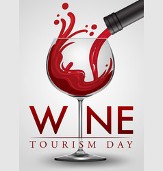 Wine Tourism Day Poster Template