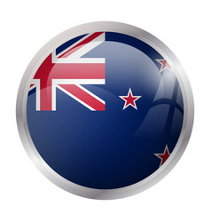 Circle Flag Of New Zealand