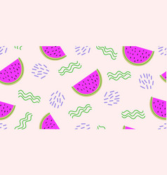 Summer Doodles Pattern Hand Drawn