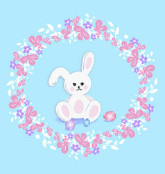 Rabbit And Wreath