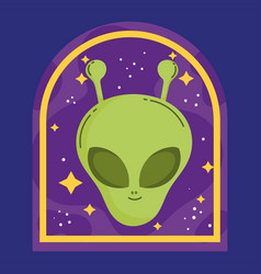 Space Alien Cartoon