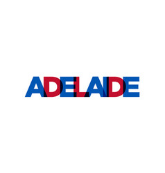 Adelaide In The Australia Emblem The Design