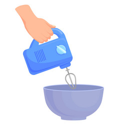 Mixing Ingredients In Bowl Icon Recipe Step Icon