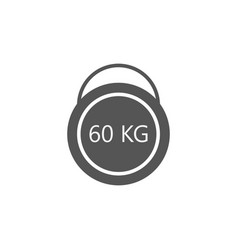 Weight Icon Kilogram Dumbbell Icon