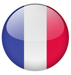 France Flag Button