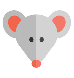 Pet Mouse On A White Background