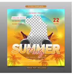 Summer Party Flyer Template