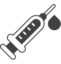 Syringe In Minimal Style