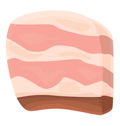 Chicken Lard Icon Cartoon Meat Pork