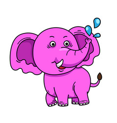 Hand Drawn Elephant Character