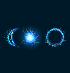 Electrical Flare Circle Halo Crescent Graphics