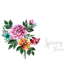 Modern Wedding Colorful Decorative Spring Flowers