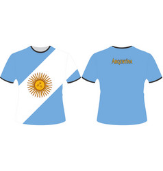 T Shirts Design With Argentina Flag