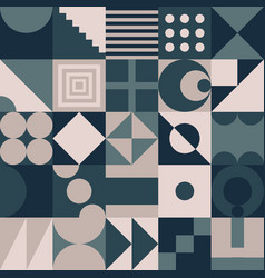 Neo Modernism Artwork Pattern Made With Abstract