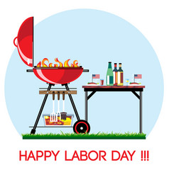 Happy Labor Day Bbq Set