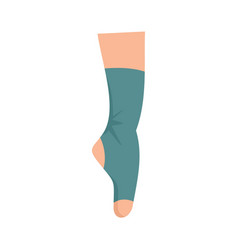 Ballet Sock Icon Flat Foot Leg Ankle