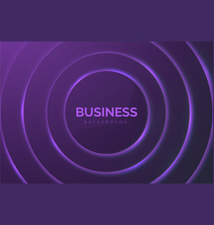 Abstract Business Background With Purple Circles