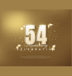 Luxury Gold 54th Anniversary Celebration