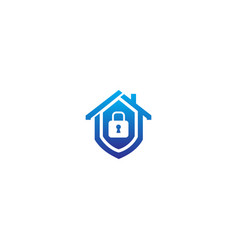 House Realty Lock Security Logo