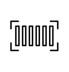 Simple Barcode Scanning Icon Or Product Code