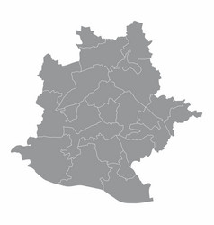 Stuttgart City Administrative Map