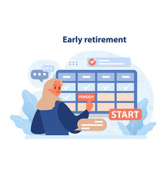 Early Retirement Concept